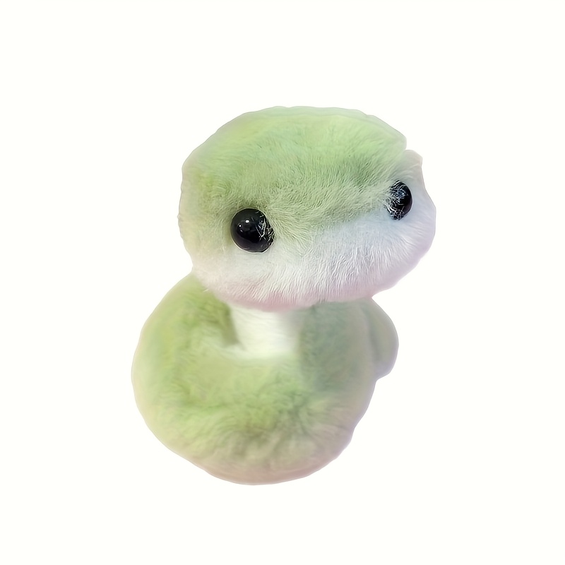 TEMU Interactive Plush Toy (1-pack) - Suitable For Cats & . A Soft, Green, -shaped Hunting Toy Designed For Indoor Pets; Requires No Batteries,