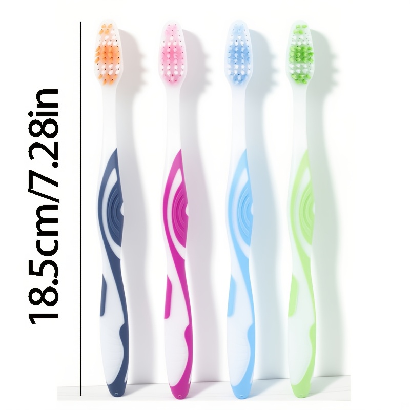 2pcs Set of Premium Soft-Bristle Toothbrushes for Adults