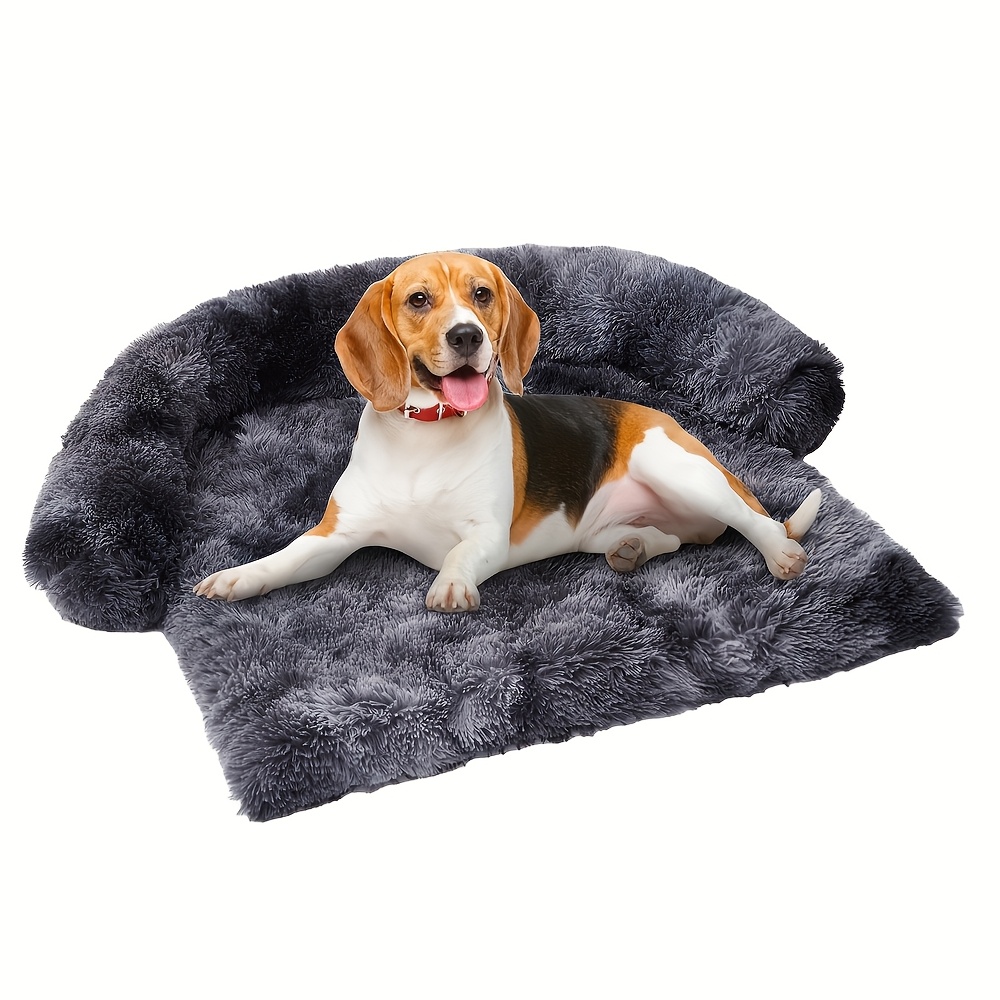 plush dog sofa mat detachable pet bed cushion with soft polyester fill   small to large dogs adds   to your home dog sofa Product details 2