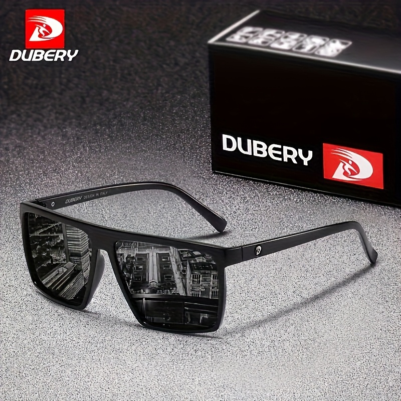 

Dubery Polarized Sports Fashion Glasses For - 8 Colors, Full Rim Design For , Hiking & Fishing