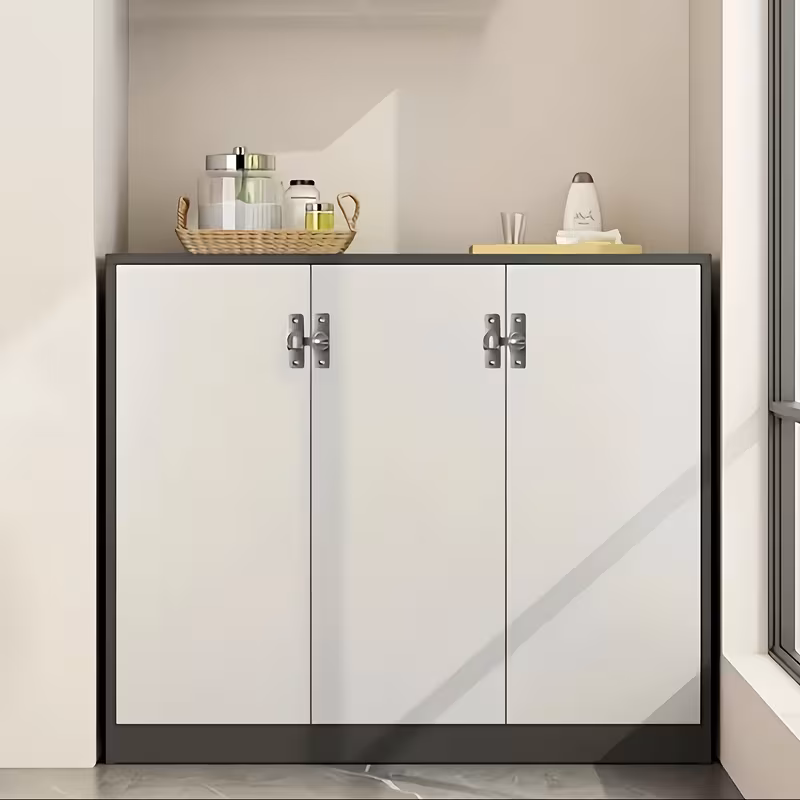 1pc heavy duty security door lock handle commercial residential grade security lock with anti pry features adjustable sliding insert at 90 180 screws manual operation reinforced durable structure suitable for bathrooms homes Product details 6