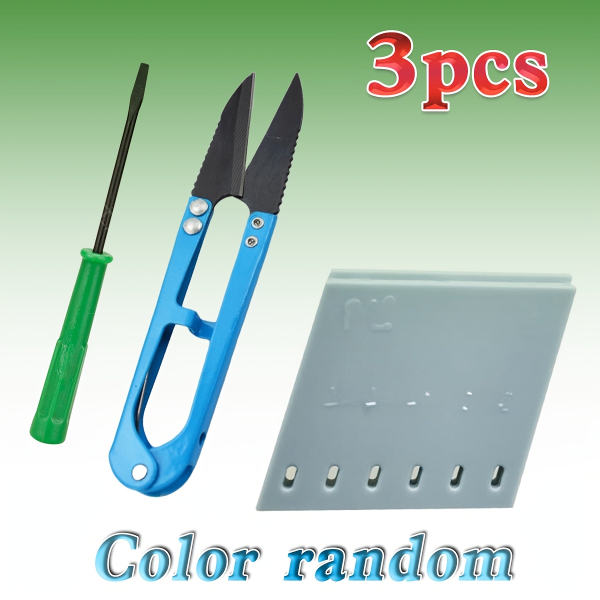 TEMU 3pcs Magnetic Sewing Machine Tool Storage Box With Thread Scissors & Screwdrivers - Durable, High-quality Organizer For Sewing Tools, Tweezers,