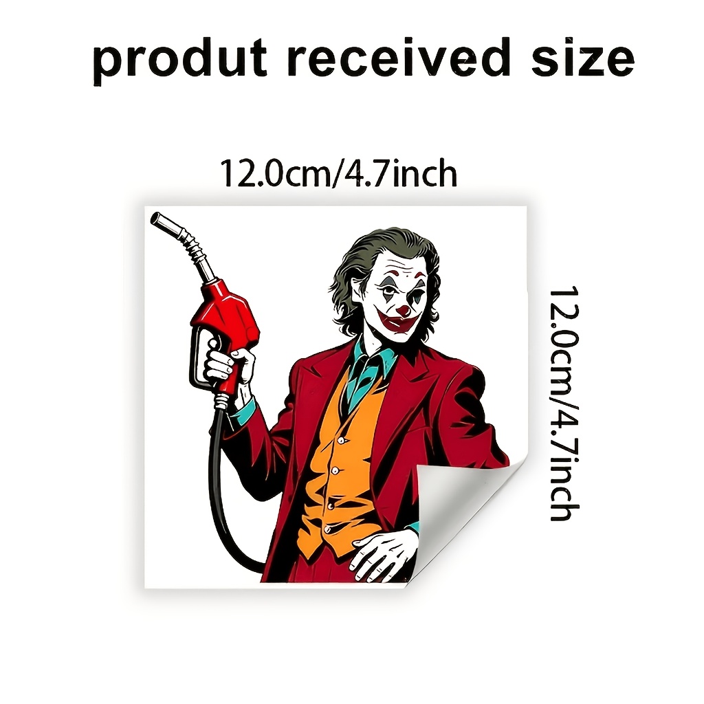 TEMU 1pc, Car Sticker, Decal, Durable Self-adhesive, No Residue, Easy To Apply For Cars, Trucks, Motorcycles, Walls, And Laptops
