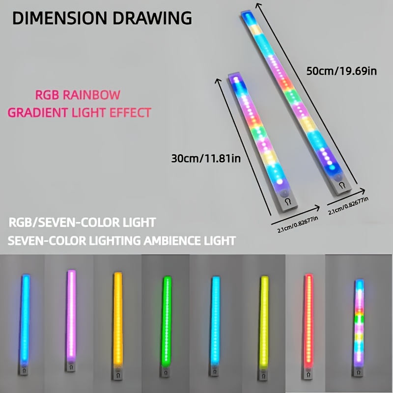 3pcs LED Smart Sensor Lights with Magnetic Attachment