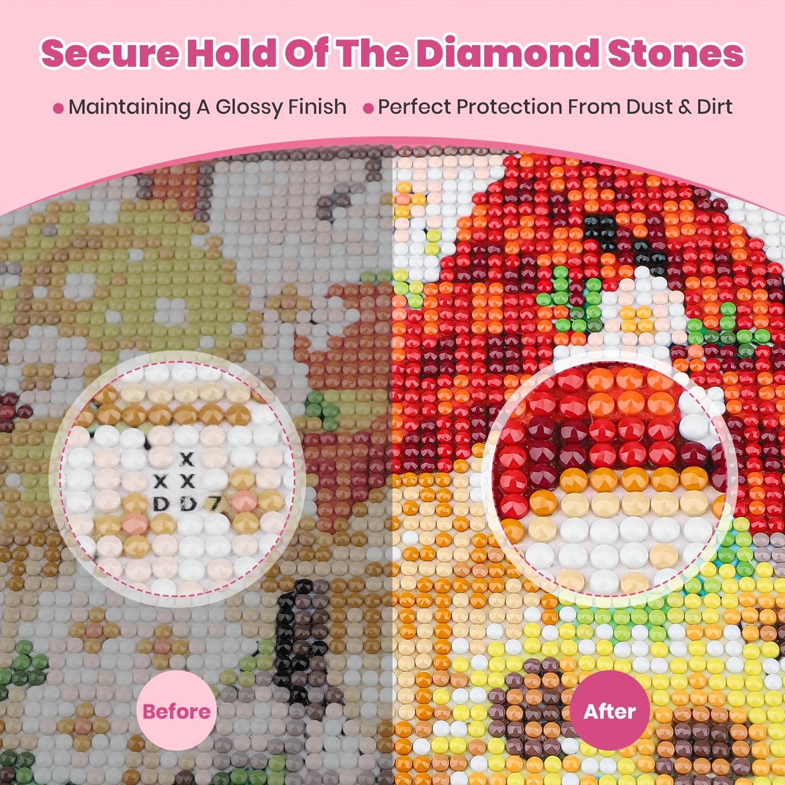 Diamond Painting Sealer Pva Resin Diamond Artwork Temu