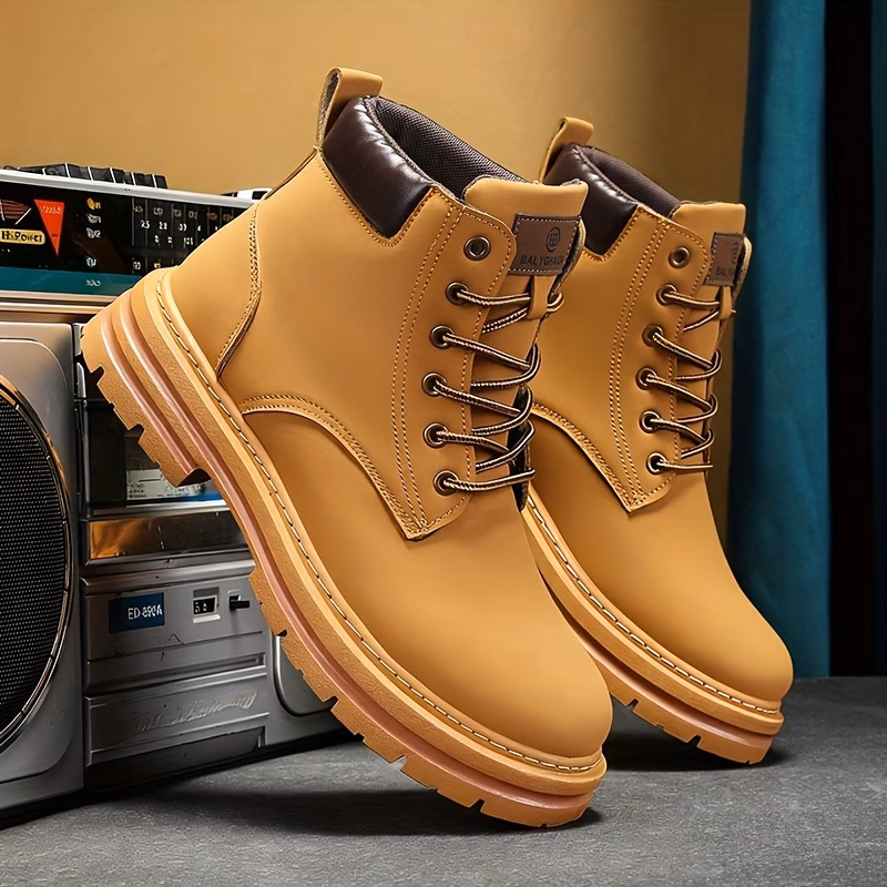 mens hunting boots with a midsole design enlarged size stylish upper suitable for outdoor sports camping and training Product details 2