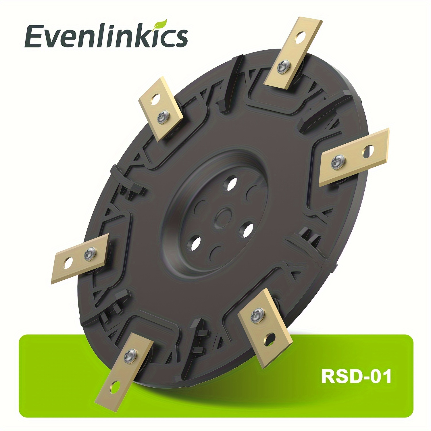 

Evenlinkics Blade Disc Replacement Kit For Landroid S&m (up To 2020), Landxcape, Yardforce, , And Scheppach Robotic Lawnmower - Includes 1 Tuning Knife Plate, 6 Titanium Blades & 6 Screws