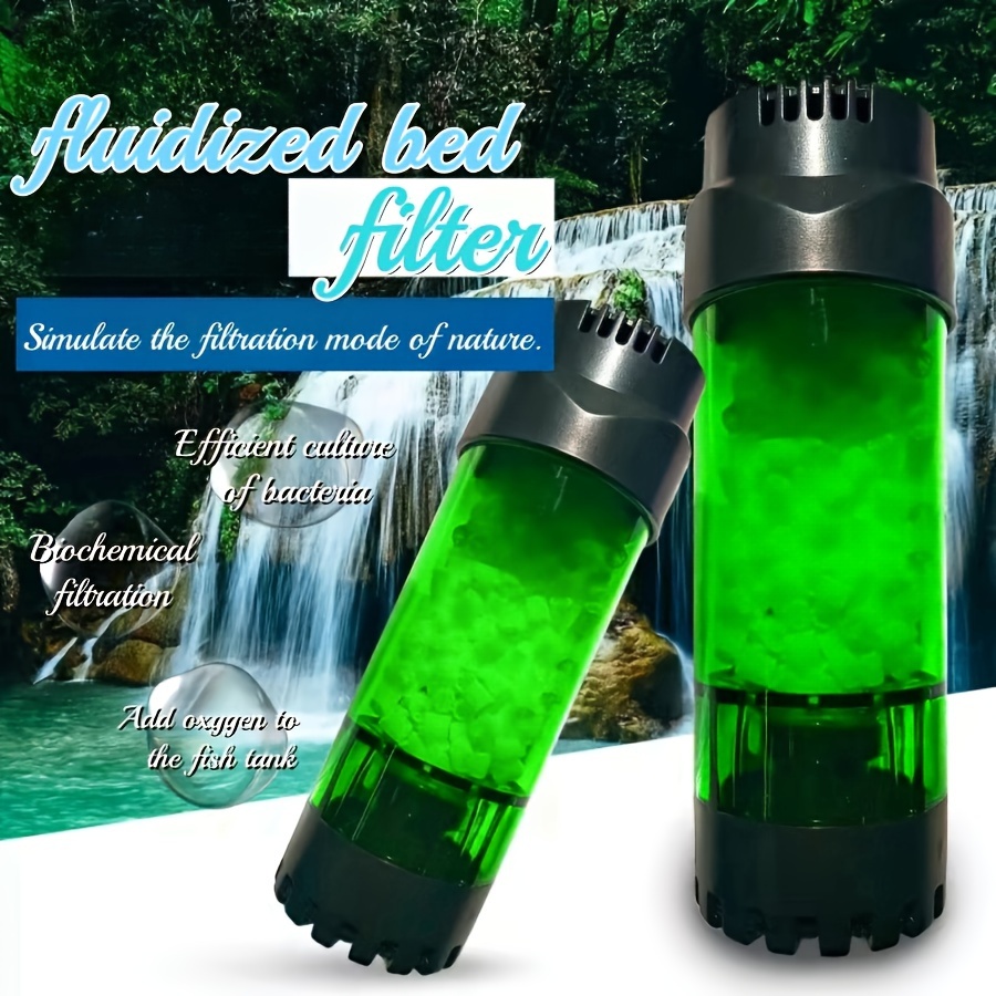 

Pwl Aquarium Fluidized Bed Filter - Non-electric, Oxygenation Air Pump For Fish Tanks