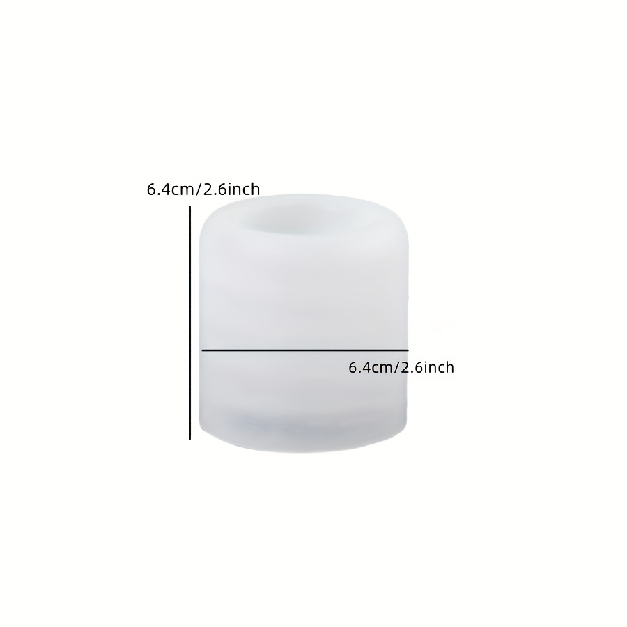 Image of Mold Set Of 5 Rings For Aromatherapy Candle Cups, Plaster, And Succulent Vases, Silicone Mold