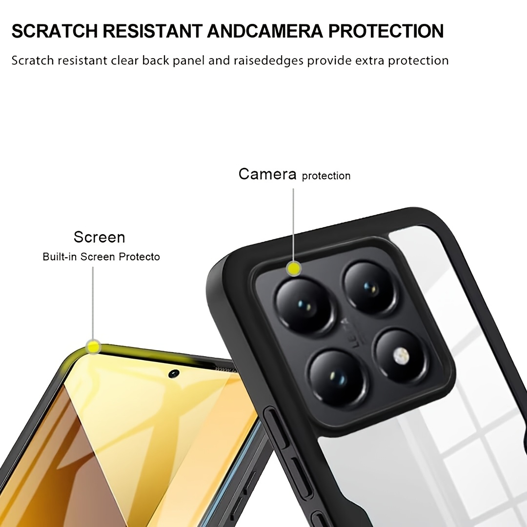 Funda 360 Uso Rudo Para Xiaomi Con Mica Protectora