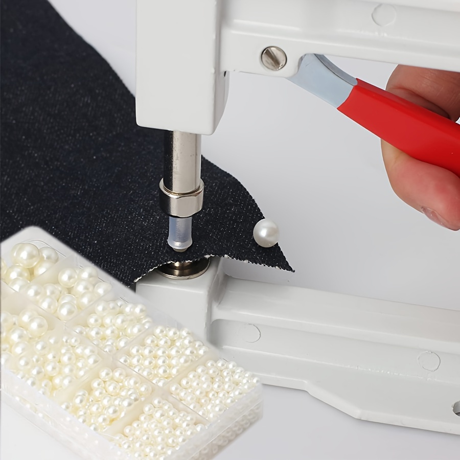 

Pearl Holder Portable Hand Pressure Pearl Punching Machine Manual Beading Machine Beads Set