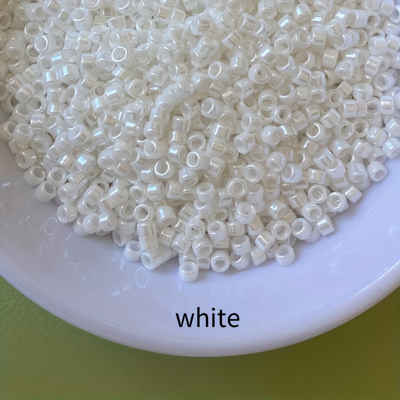 Image of 1pc, 10g/0.035oz, 800pcs, 2.5mm/0.098inch, And Delica Beads, Suitable For Diy Earrings, Bracelets, Necklaces, Jewelry Making