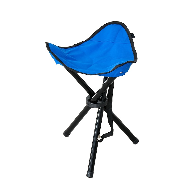 TEMU Portable Outdoor Stool For Fishing, Camping Folding Chair, Small Bench For Outdoor Activities, Sports And Outdoor Gear, Outdoor Leisure Chair,