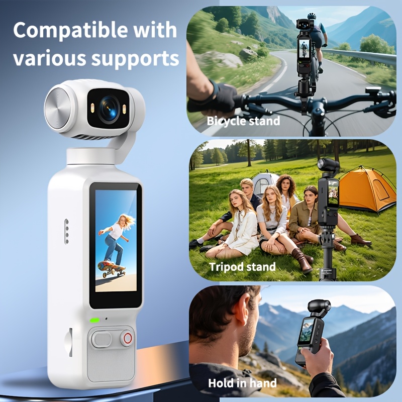 handheld camera 1080p video 1800mah battery 1 97 inch screen with 180 90 rotatable lens portable action camera suitable for vlogging Product details 3