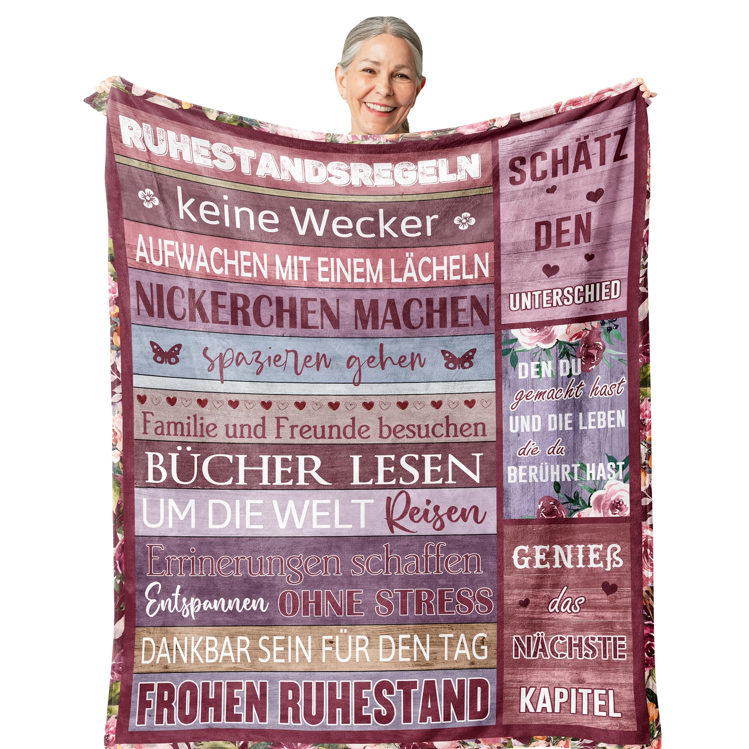 

Retirement Blanket For - Flannel, Washable, Use - For Coworker Or