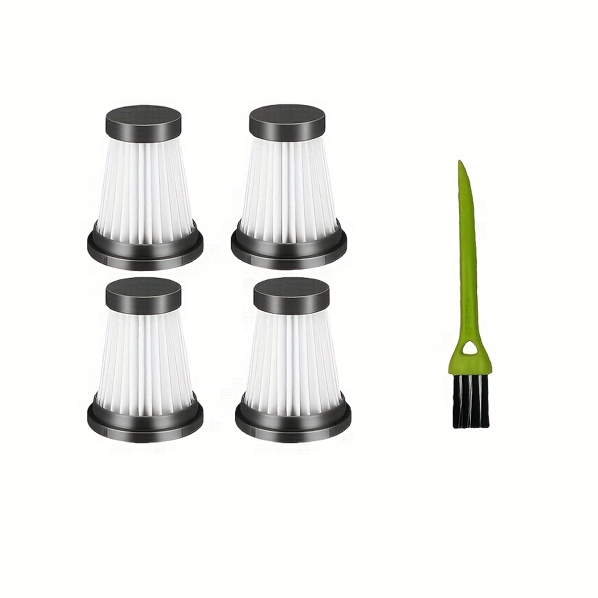 Image of Vacuum Cleaner Hepa Filter, Compatible With Moosoo K12/k12 Pro/k13, .0 X7/2.0, Foxnovo 13kpa Handheld Vacuum Cleaner Filter Accessories, 2pcs/3pcs/5pcs