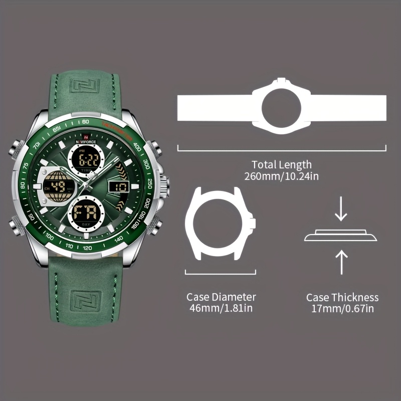 POEDAGAR Nuovo orologio da uomo di lusso di marca TOP