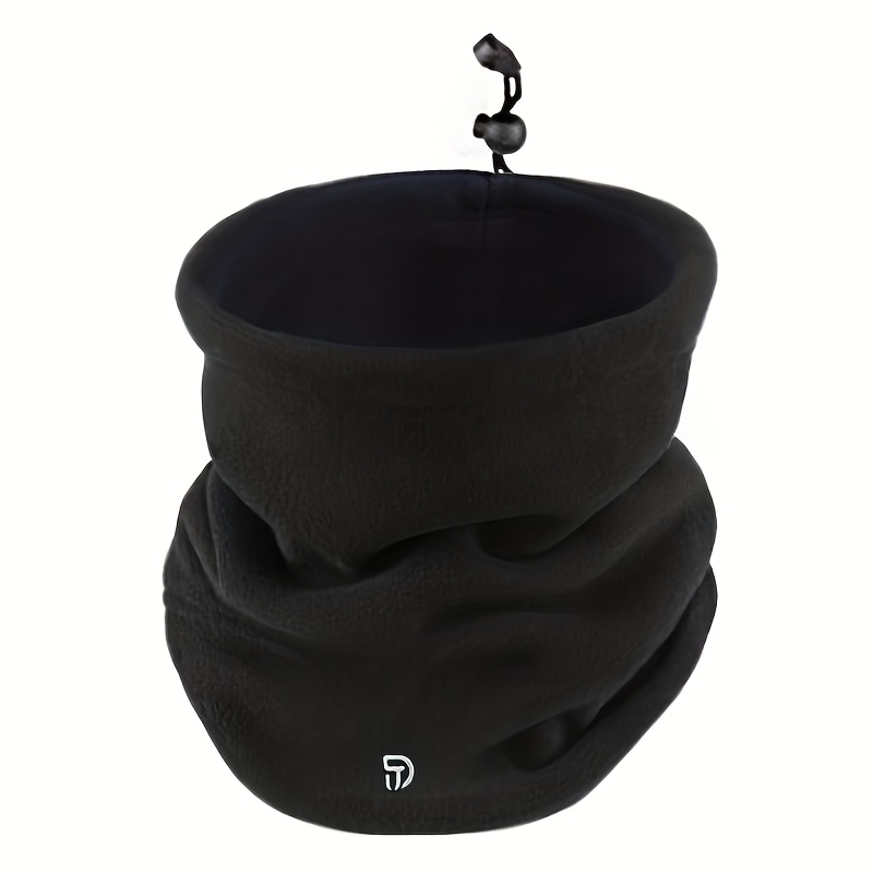 TEMU Écharpe Double Épaisseur en Polaire / Écharpe Chaude en Polaire pour Cyclisme Air / Masque Double Face / Bonnet de Ski / Écharpe , Batterie