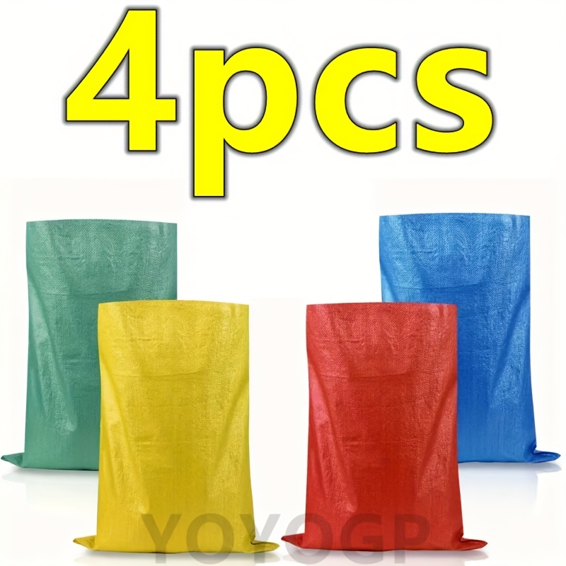 TEMU Family Interactive Potato Bag, 4pcs/1pc Outdoor Adult Potato Race Bag - Outdoor Sports Jumping Bag, Kangaroo Bouncing Toy, Pp Material Potato