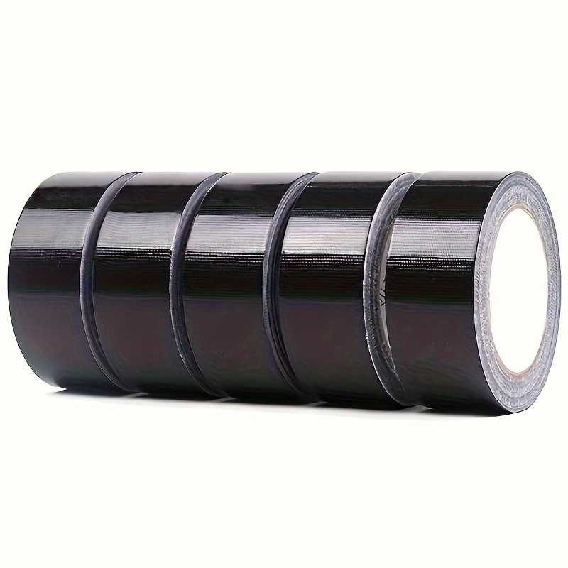 

5 Rolls Of Duct Tape, 48mm X 27m, Cloth Tape, Packing Tape, Repair Tape, High Adhesive Waterproof Tape, Tape Set, Repair Tape, Crack Repair Sealing Tape, Waterproof Leak Repair Patch