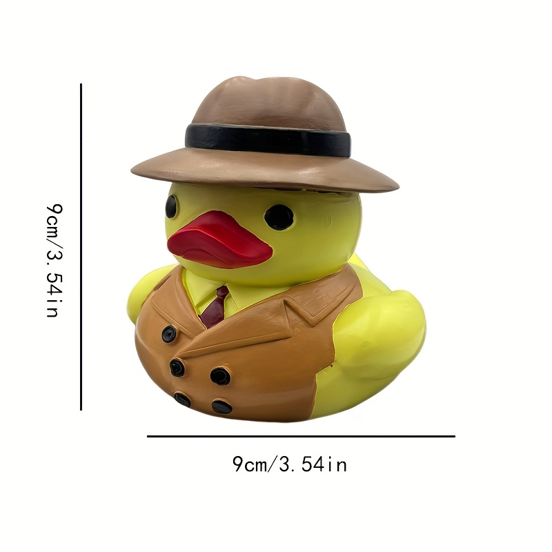 1pc handcrafted resin duck figurine anime gentleman Temu