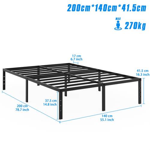 upholstered bed bed frame single bed made of metal designer bed modern youth bed with slatted frame wooden slat support bed frame metal bed easy assembly black