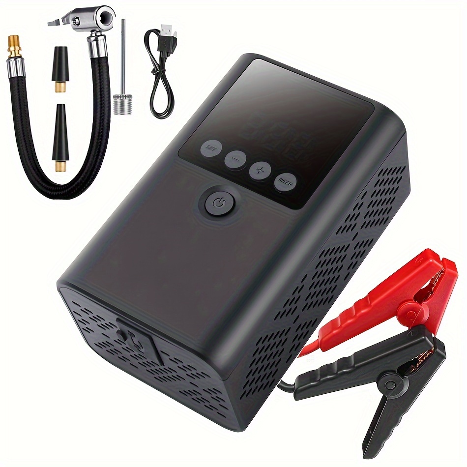 

Portable Car Air , 51.5psi 1000a Car Battery Battery 8400mah Safe Portable Box Display,