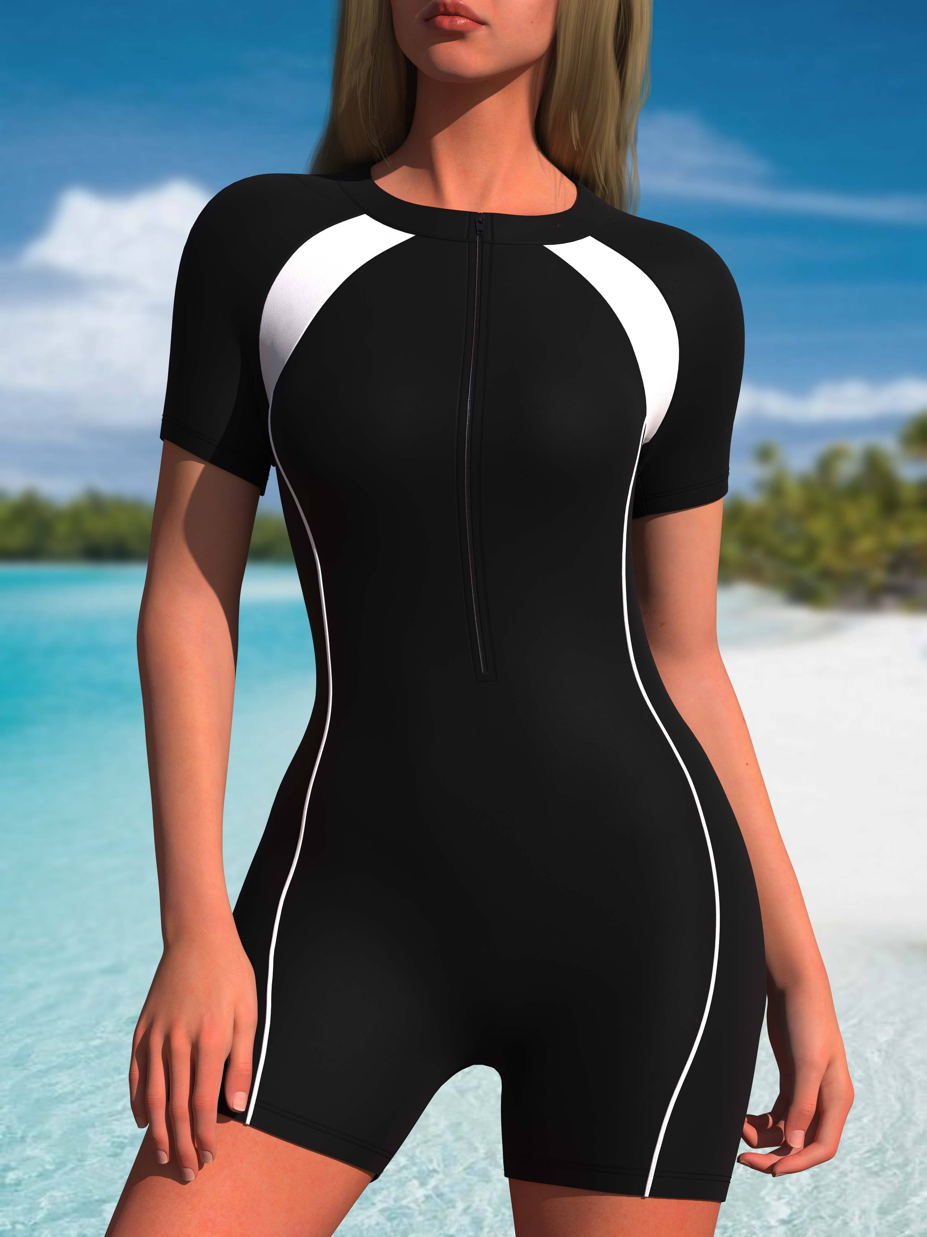 Bodysuit Swimwear - Temu