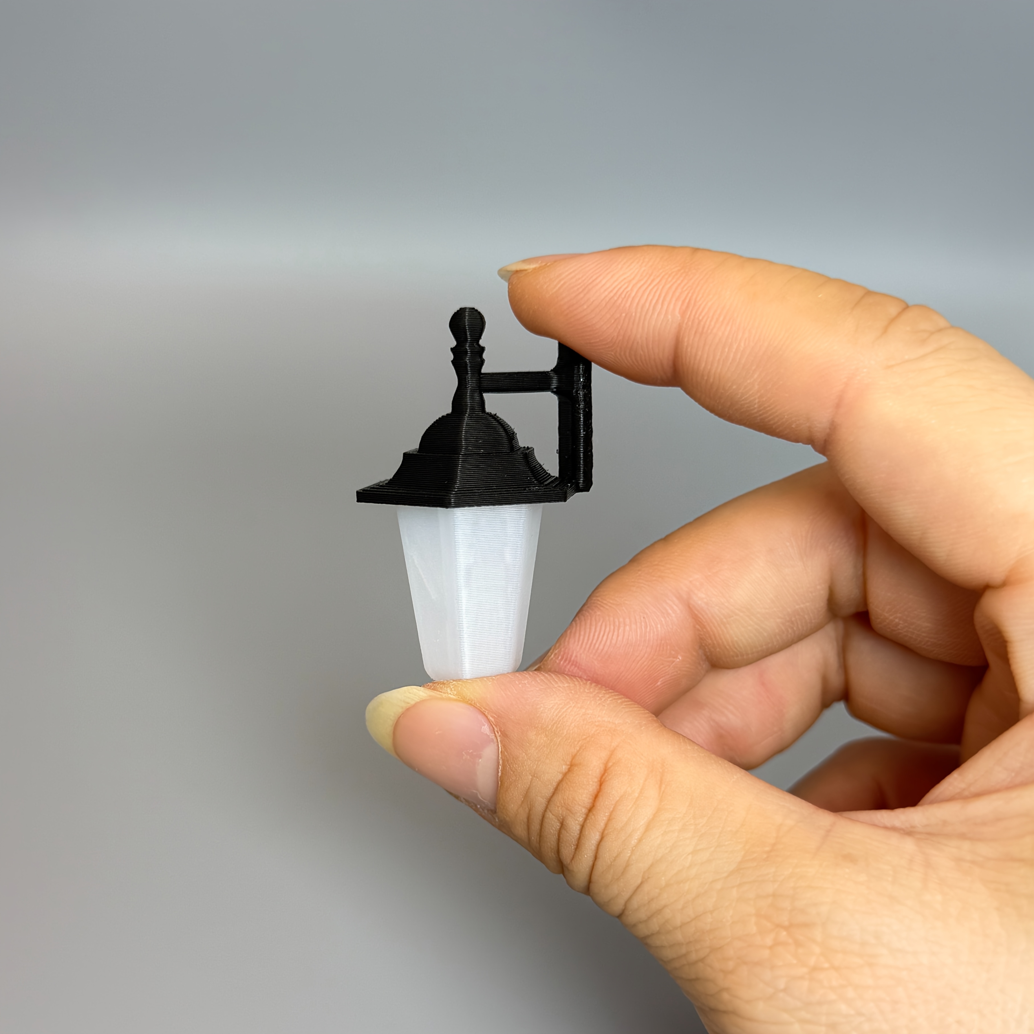 Image of Unpowered Dollhouse Miniature -the-dark Wall Lamp, Mini Fluorescent Wall Light Model, Decoration Scene Prop