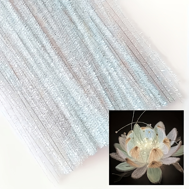 TEMU [199pcs] Colorful Onion Twisted Rod Material Pack, Handmade Craft , Bulk Pipe Cleaners, Suitable For Craft Lotus Production, Craft Vase Flower