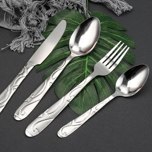 premium 40pcs tableware set with spoons and forks great housewarming gift daily present