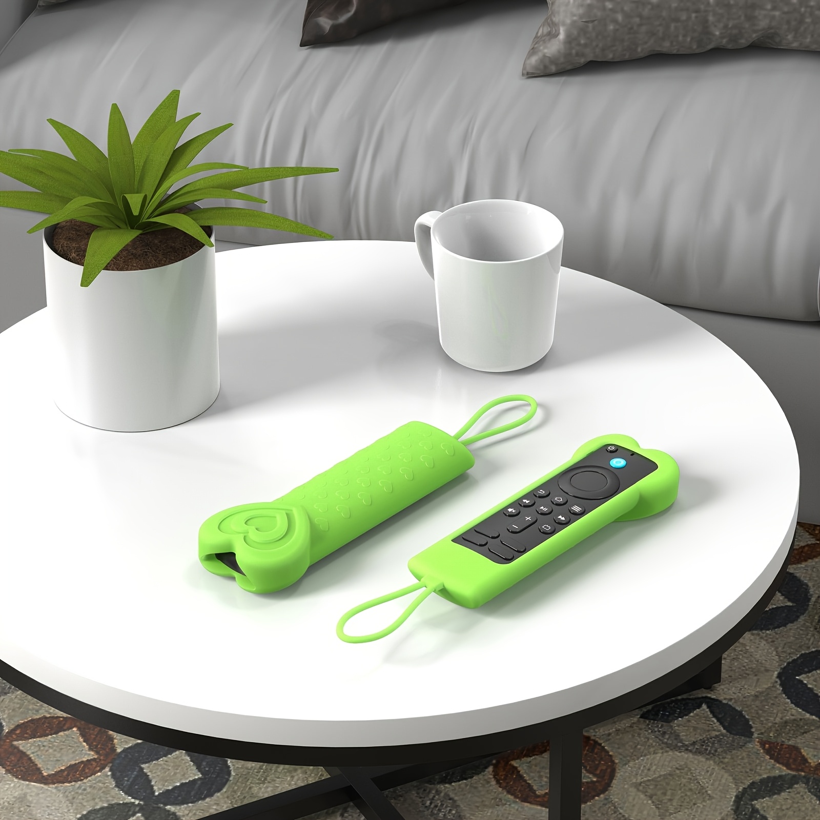 for   cube 4  lite remote case compatible with alexa voice remote 2nd 3rd gen lite   gen glow in the   shaped cover non slip silicone cover  69a73 e4ge9r l5b83h l5b83g p4c6en Product details 2