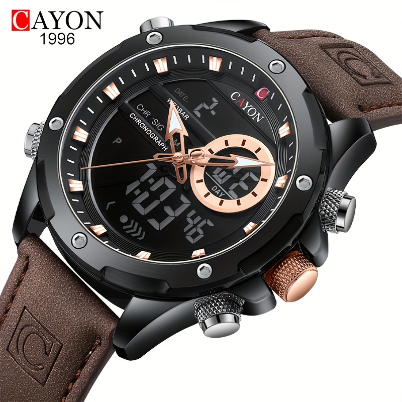 

Fashion Men's Quartz Watch, Waterproof Business Casual Watch