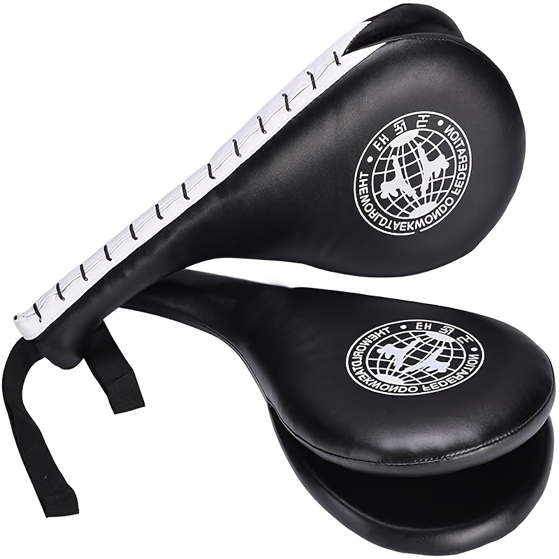 2 Pack Boxing Pads, Taekwondo Kicking Pad, Focus Boxing Herringbone Kicking Pad, Martial Arts Kicking Pad , Adult Men And Women Kicking Pad, Focus Boxing Pad Muay Thai Kicking Hand