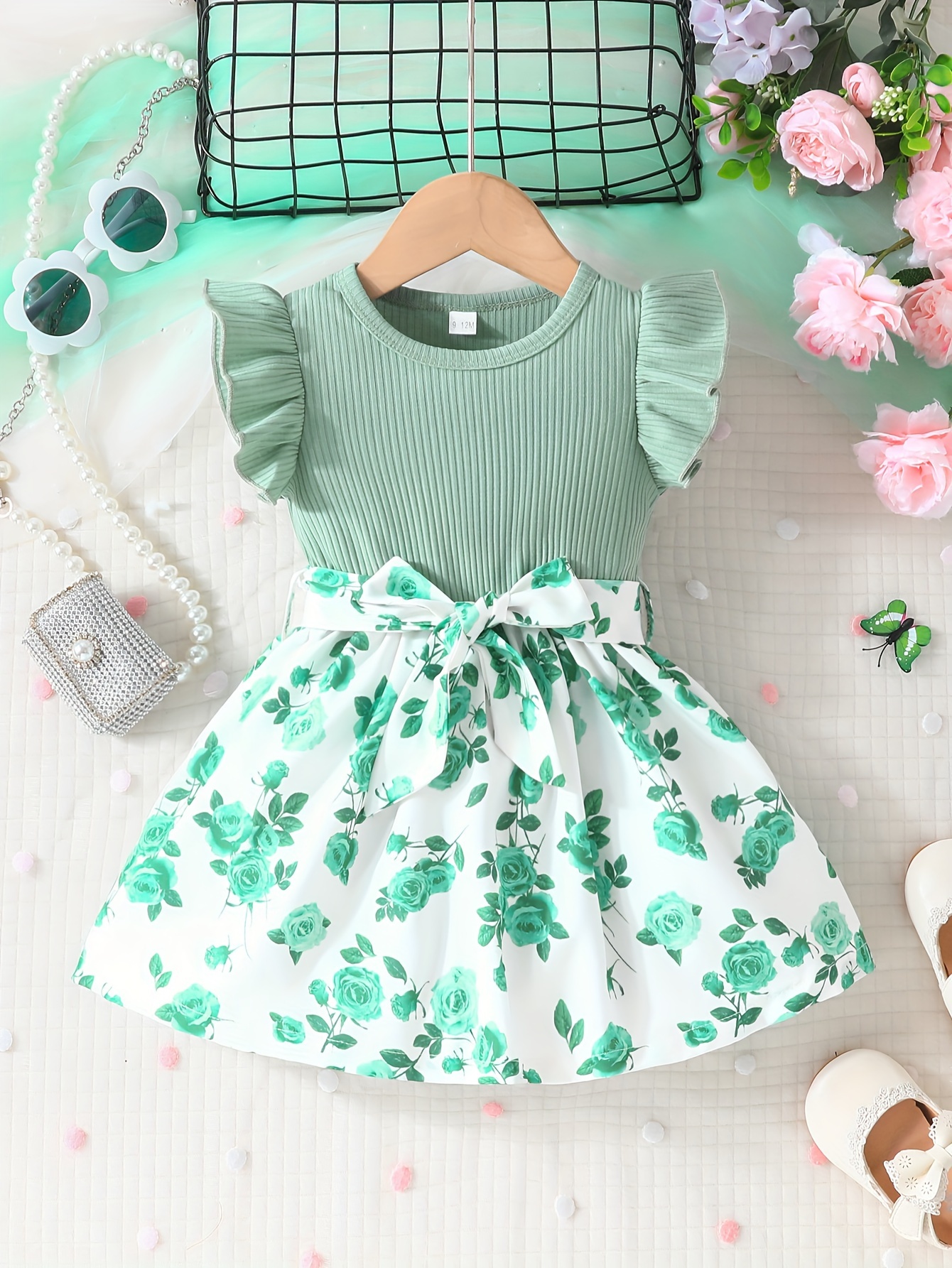 Cute Infant Baby Girl Elegant Dress Spring Summer New Temu New Zealand