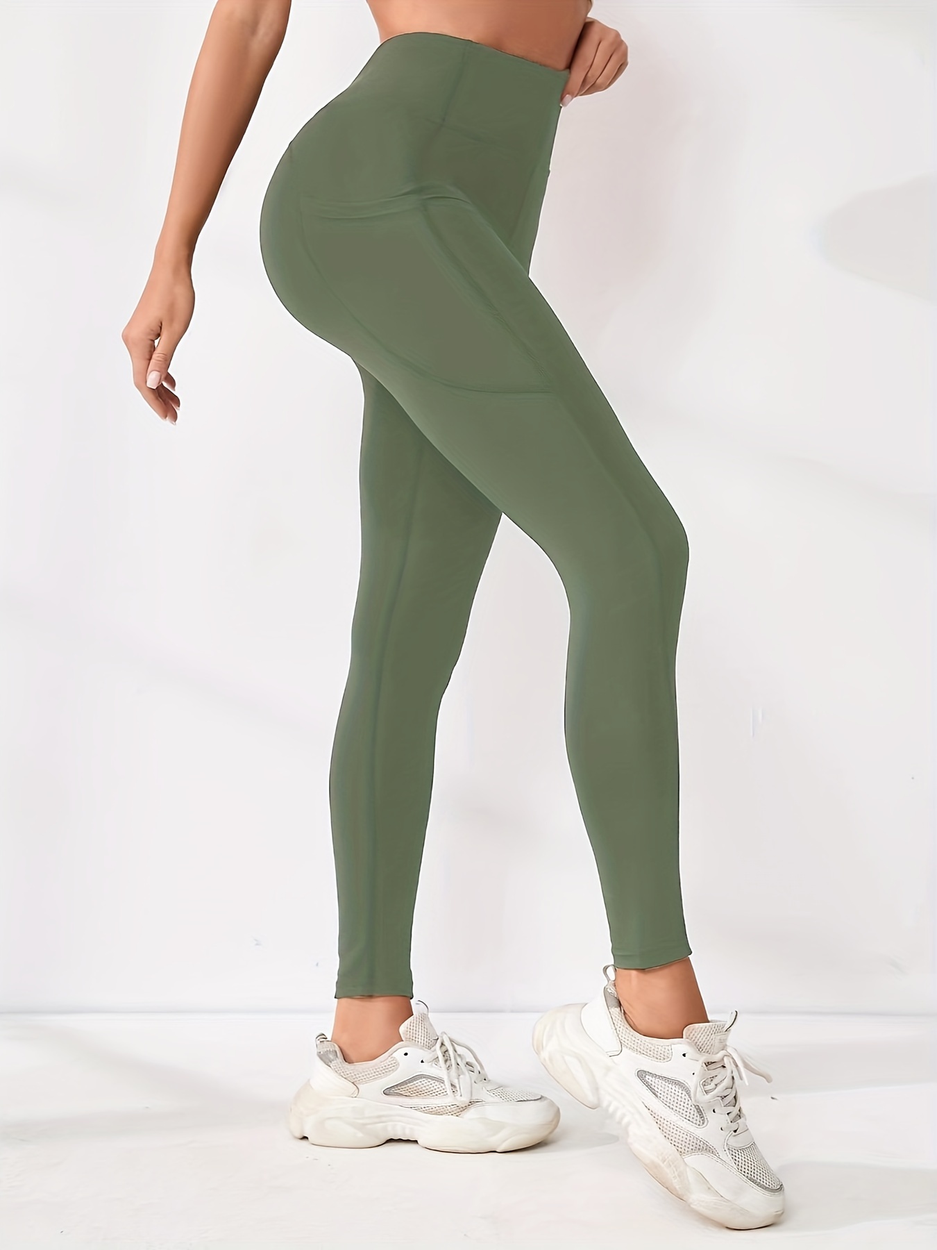 gROTEEN Leggings for Women with Pockets Butt Lift High Waisted