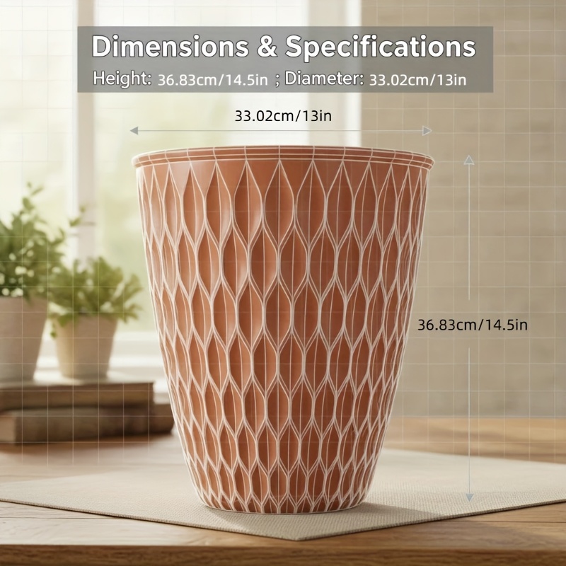extra large heavy duty thickened resin plastic planter - Temu Oman