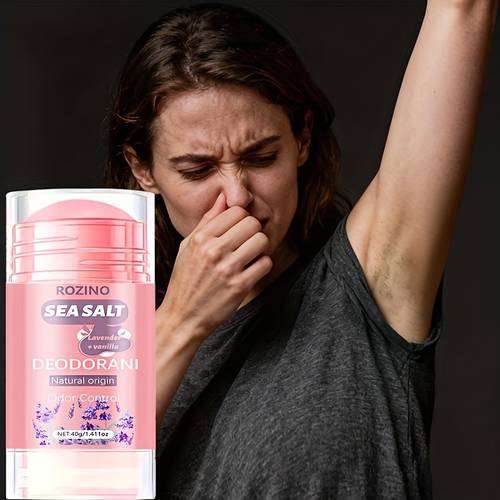 instant odor no reoccurrence 10in1 sea salt deodorant stick for body odor sweat low control natural freshness quick dissipation