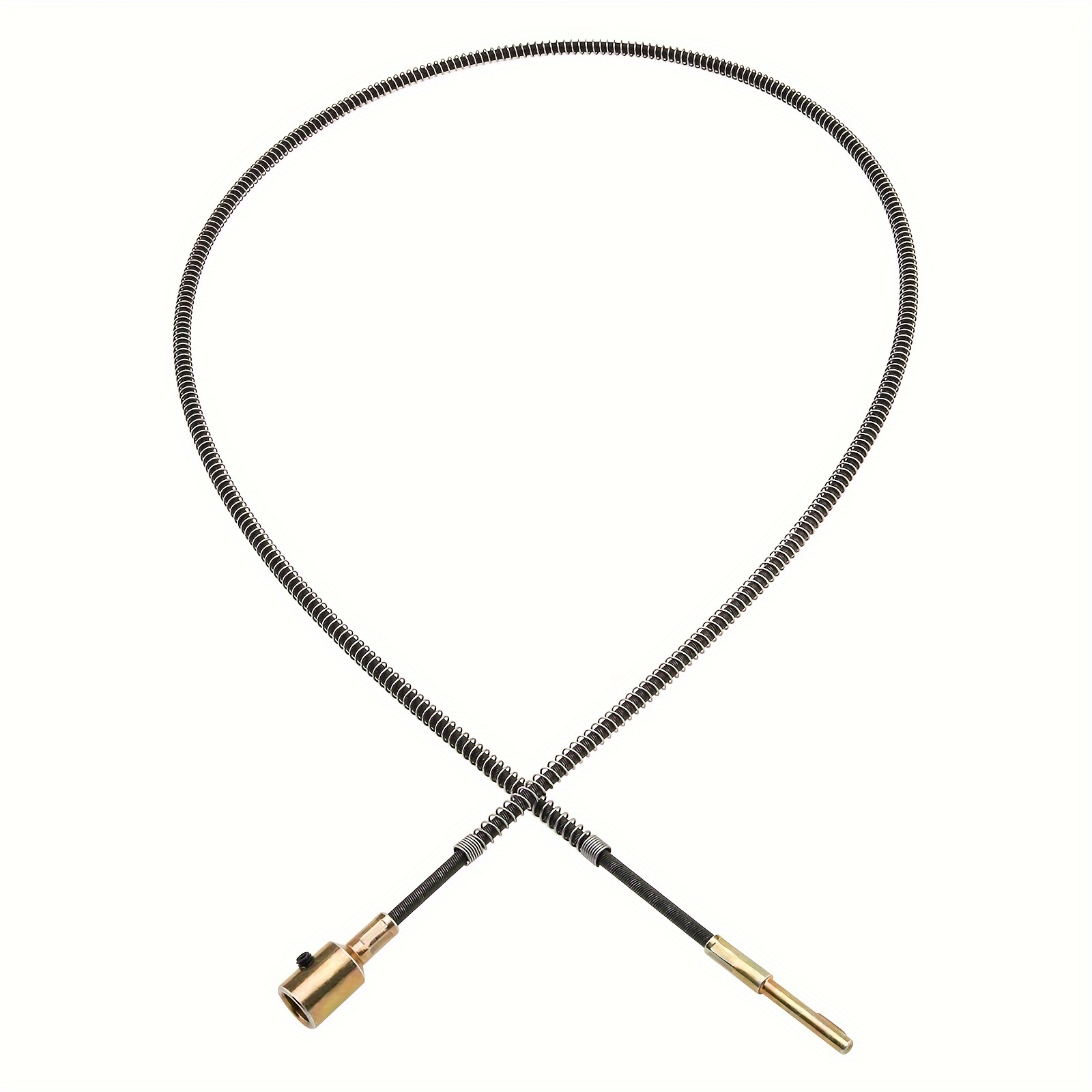 Image of 97cm/3.2ft Multifunctional Flexible Shaft Shaft Tube Core For Table Grinder/ Electric Drill With 8mm And Titanium Plated Spring, Hanging Mill