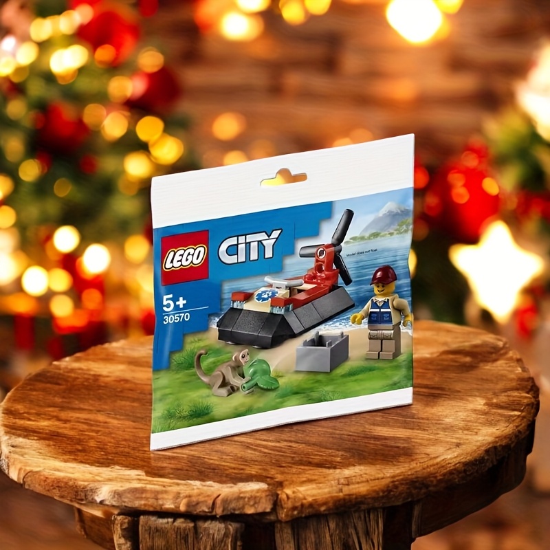 European Version, LEGO City 30570 Wildlife Rescue Hovercraft