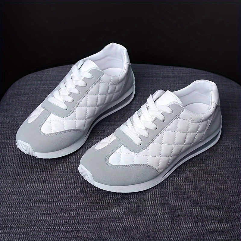 Womens Plaid Sneakers - Ultra-Flat, Casual Chic, Comfortable, Low-Profile Shoes with Alce Up Technology for Outdoor Activities and Everyday Wear