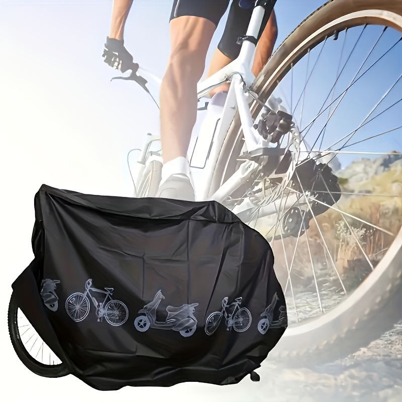 

All- Pe Bicycle Cover, , Nylon Outdoor Storage For Cycling Gear - Gray