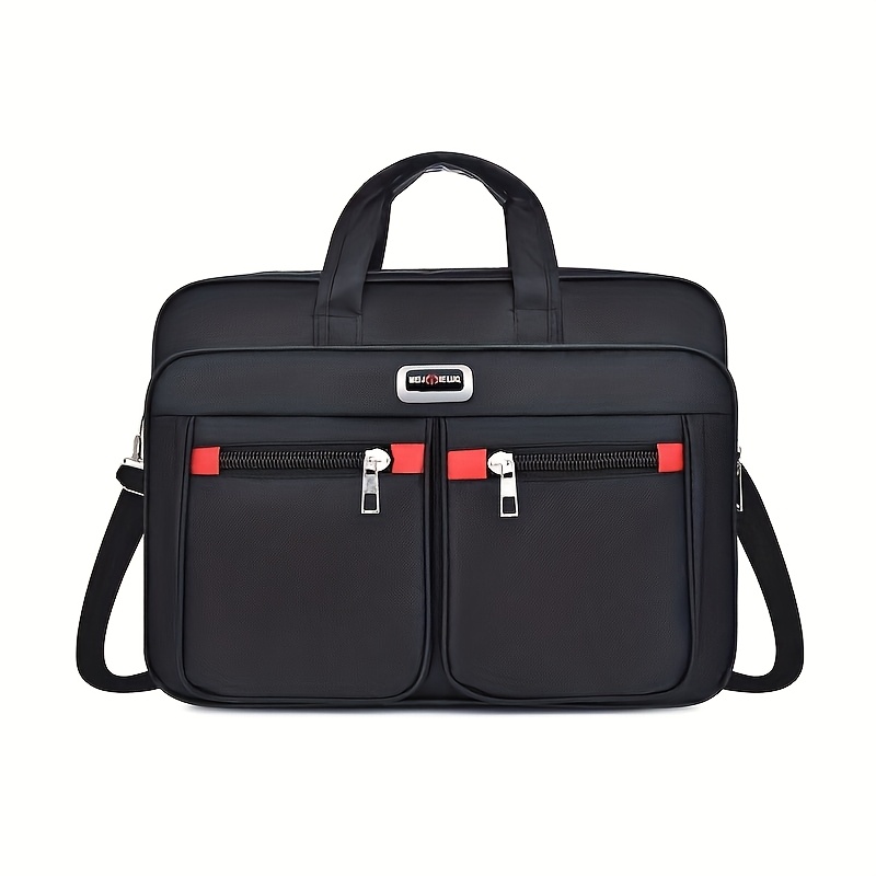 E-shop Schultertasche mit großem Fassungsvermögen und einfachem, mehrschichtigen Design, ideal für den täglichen Weg zur Arbeit und Geschäftsreisen