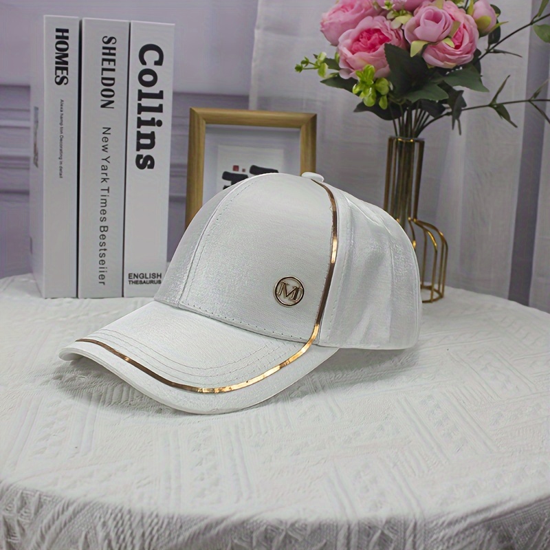 Image of Fashionable Women's Baseball Caps Outdoor Sun Hats Casual And Versatile Duckbill Caps Best Gift For Women
