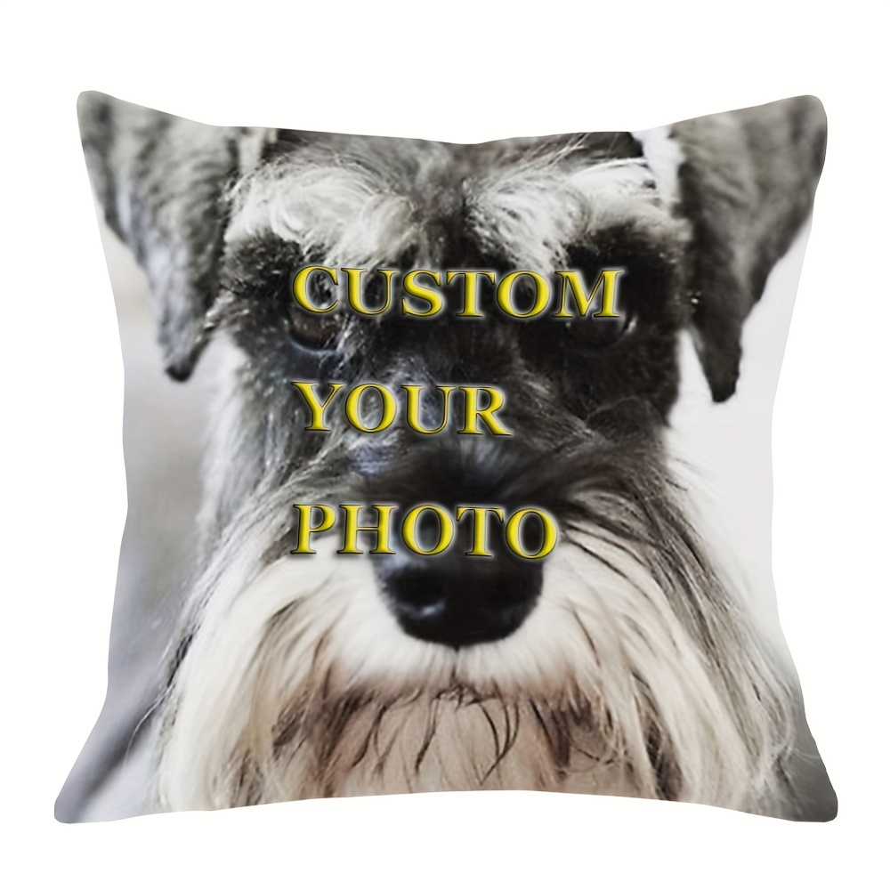 

Custom Personalized Super Soft 18x18 Inch Pillowcase - Full Face Print, Suitable For Gifting, Cafes, Bedroom Decorations - No Pillow Core Included