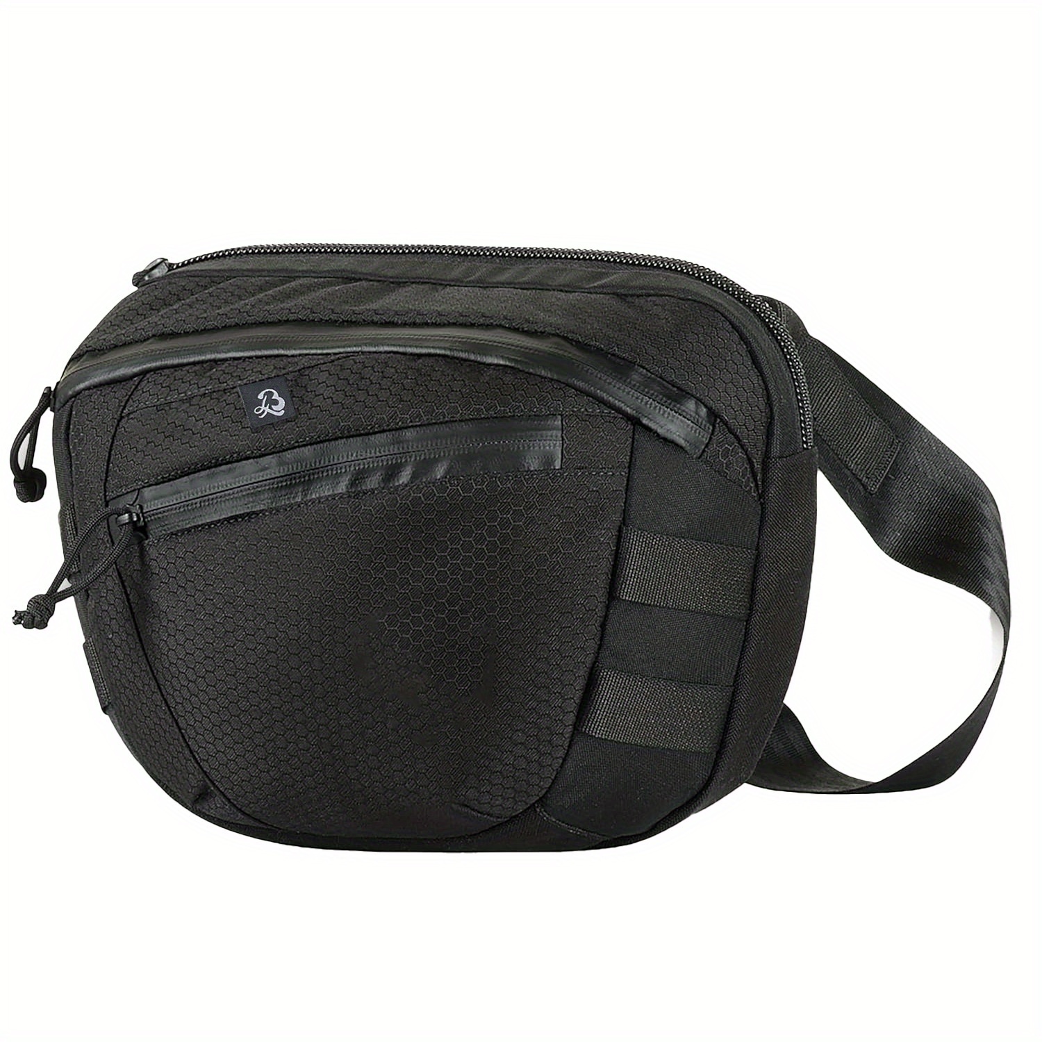 E-shop Taktische Schultertasche - Leichte Oxford-Gewebe Umhängetasche zum Wandern/Fahren/Reisen, Schnellzugriff-Reißverschluss, Verstellbarer Riemen,