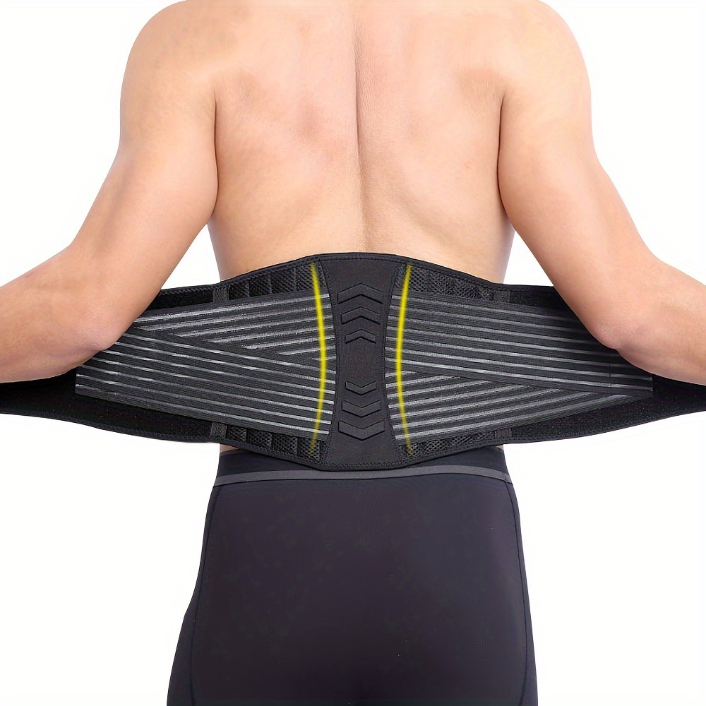 Back Brace For Men Women Lower Back Adjustable Lumbar Support Belt