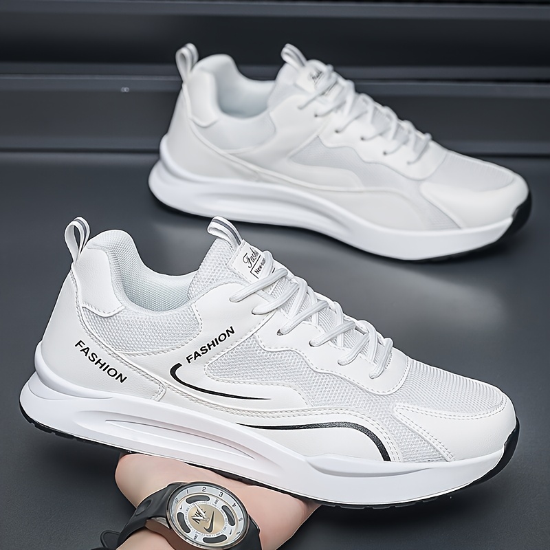 Men's Trendy Color Block Non Slip Jogging Shoes, Comfy Sneakers For Outdoor Training, Traveling, All Seasons