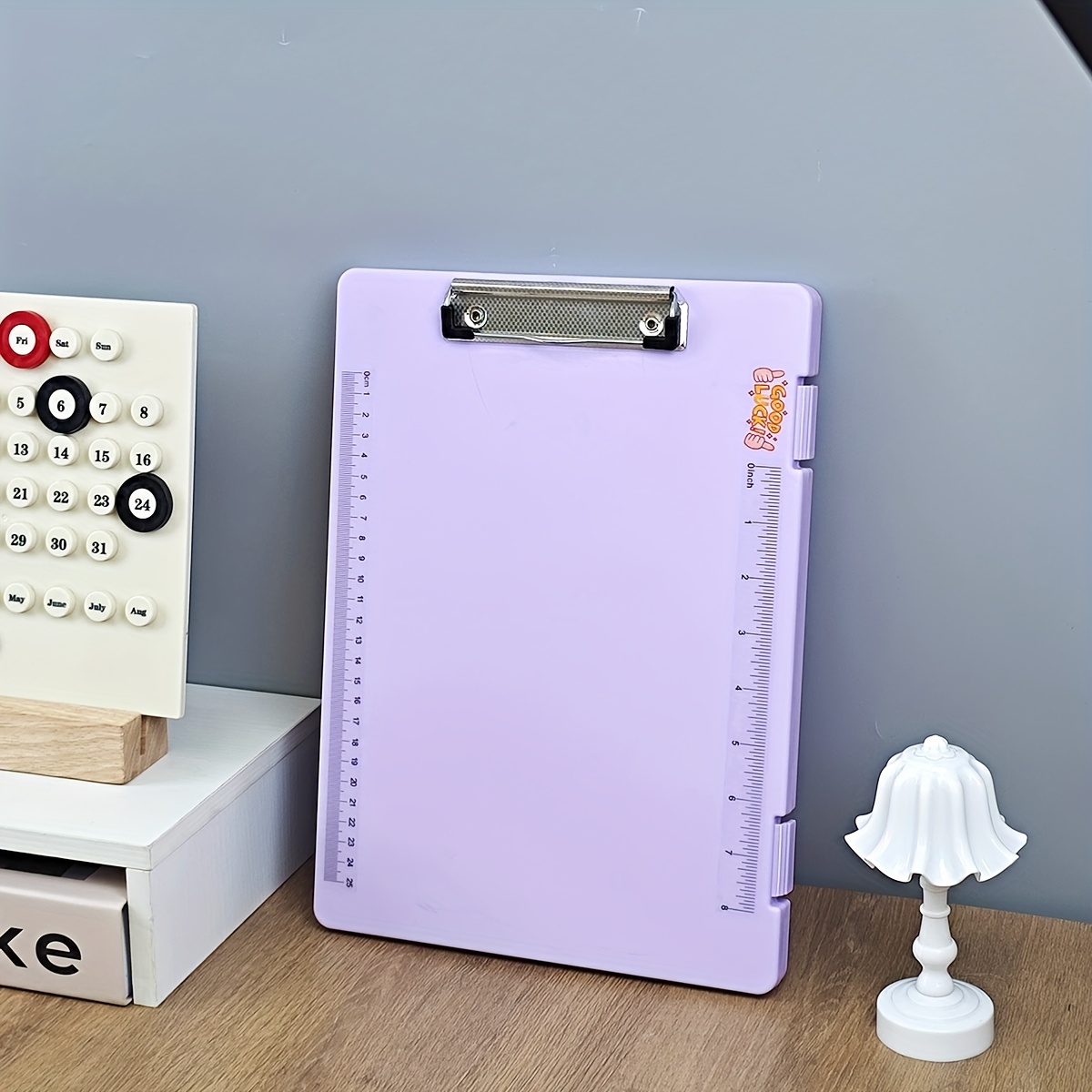 TEMU Boîte de rangement de papeterie A4 -en-un, classeur, règle, bloc-notes, matériel d'apprentissage, papier d'examen, classeur d'examen