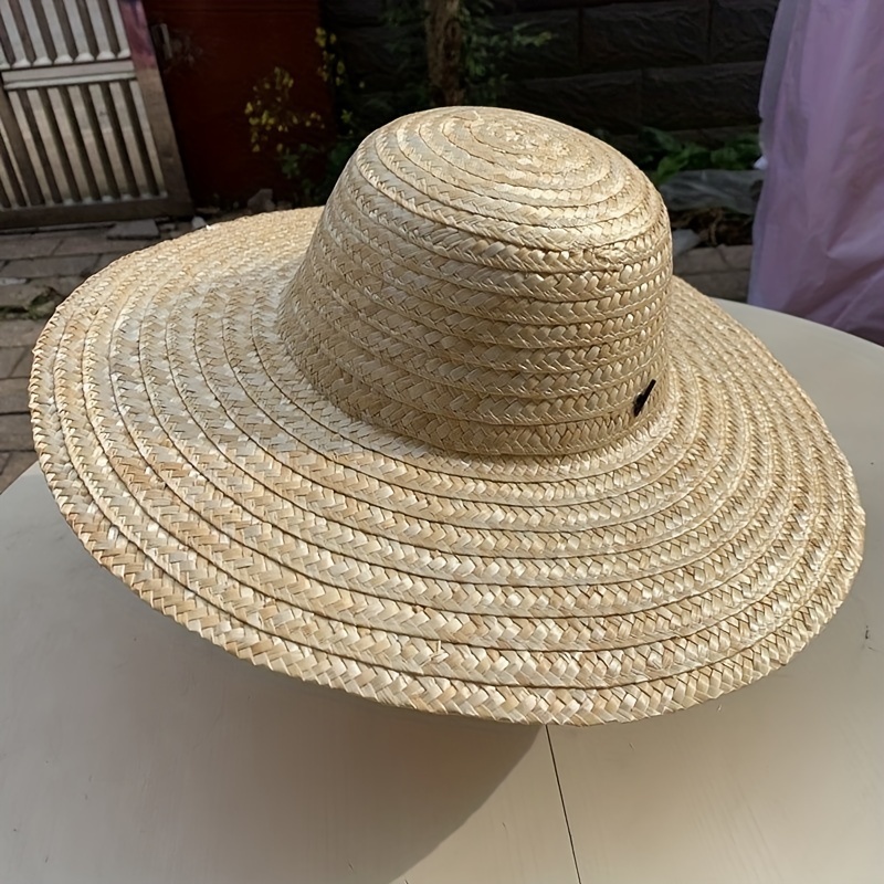 Sombreros de Sol para hombre y mujer, gorras de Jazz con banda de cinta,  clásicas, negras, blancas y amarillas, protección solar informal para playa